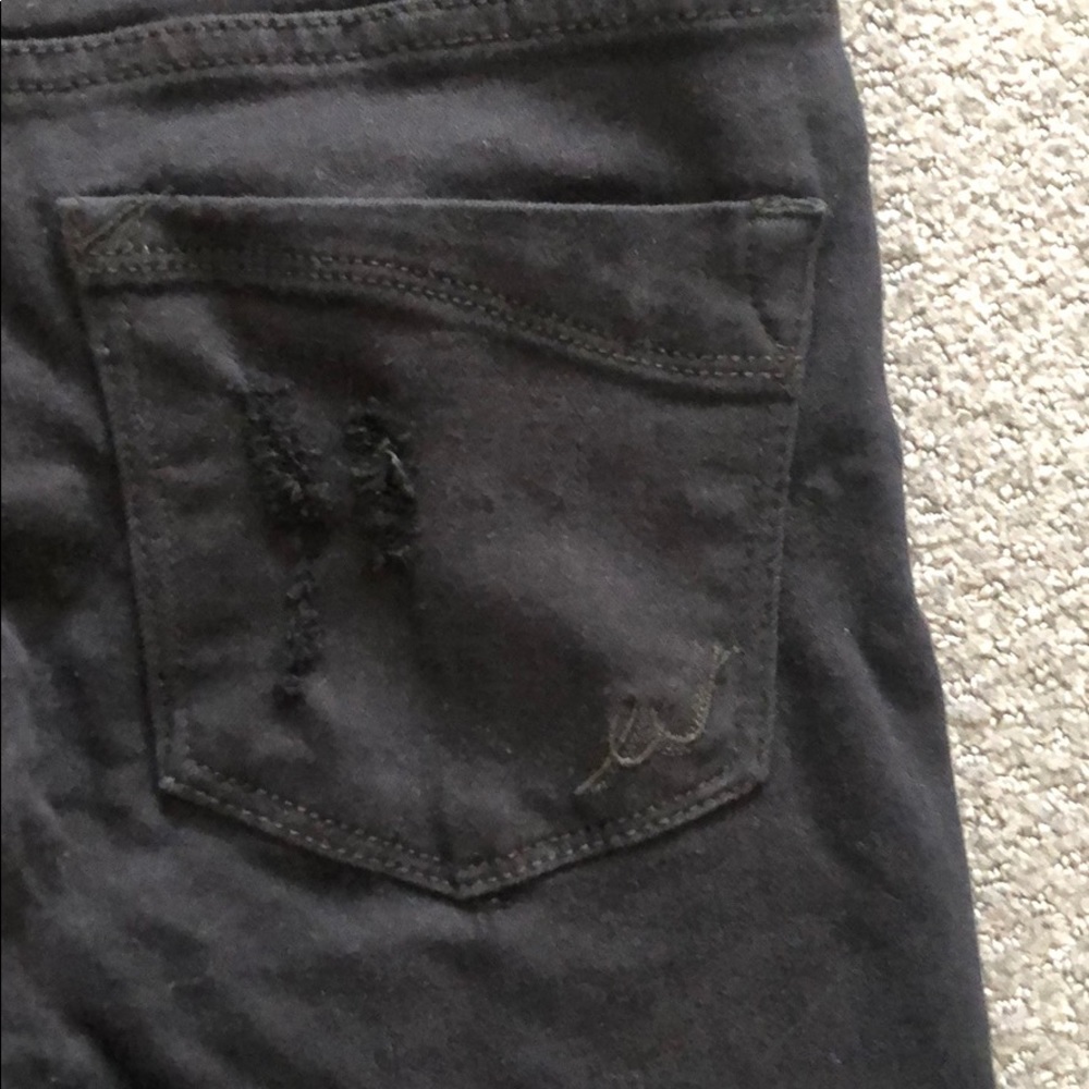 Express jeans distressed jeans leggings mid rise - Picture 12 of 14